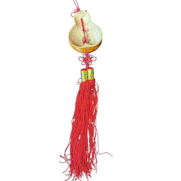 Orange and Red Decorative Gourd with Tassel Home
Car Decor - Picture 5 of 6
